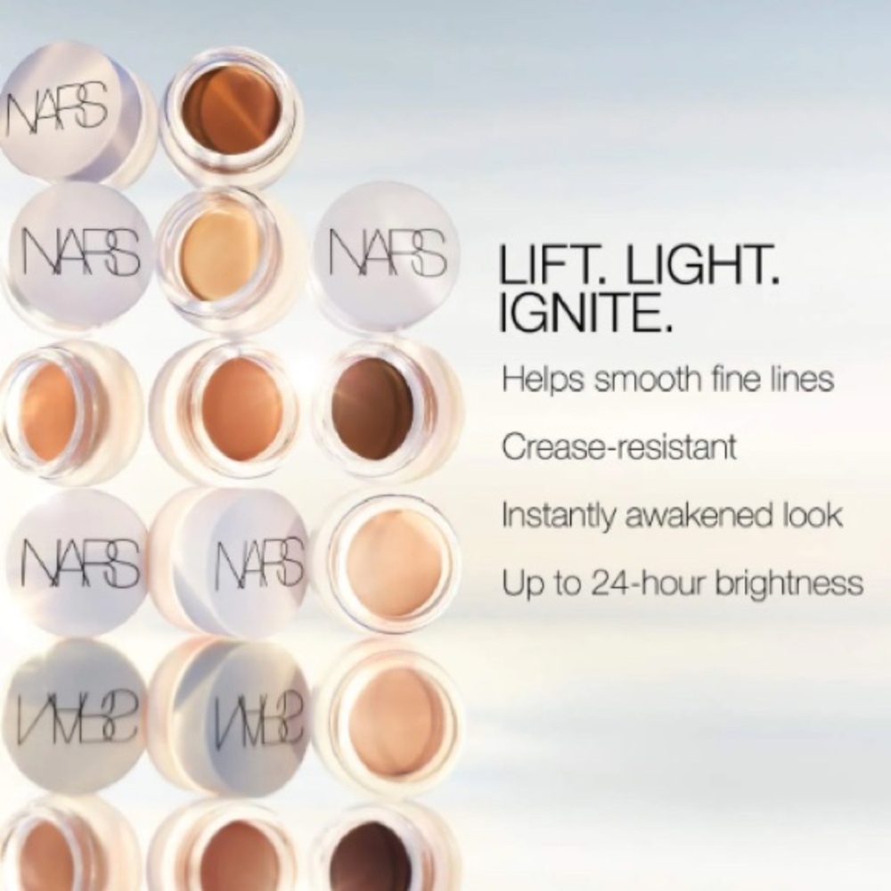 🆕 NARS Light Reflecting Undereye Brightener Cream Concealer in Goldeneye